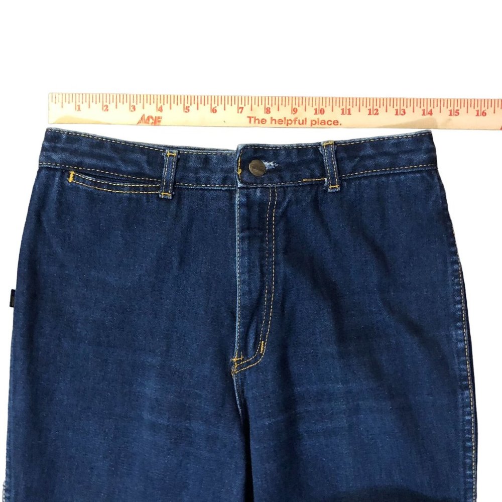 Vintage Bon Jour Jeans Juniors 11/12 Used Hemmed - Picture 12 of 16